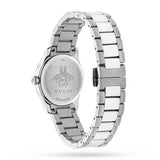 Gucci G Timeless Quartz Diamonds Black Dial Silver Steel Strap Watch For Women - YA1265024 Authentic Buy Shop Now