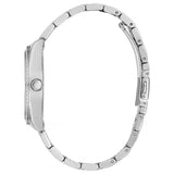 Guess Luna Diamonds Blue Dial Silver Steel Strap Watch for Women - GW0307L1 Authentic Buy Shop Now