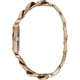 Guess Vanity Rose Gold Dial Rose Gold Steel Strap Watch for Women - W1029L3 Authentic Buy Shop Now