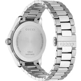 Gucci G Timeless Silver Dial Silver Steel Strap Watch For Women - YA126551 Authentic Buy Shop Now