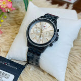 Tommy Hilfiger Ari Diamonds White Dial Blue Steel Strap Watch for Women - 1782003 Authentic Buy Shop Now