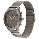 Tommy Hilfiger Blake Quartz Grey Dial Silver Mesh Bracelet Watch for Men - 1782304 Authentic Buy Shop Now