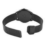 Calvin Klein Minimal Black Dial Black Mesh Bracelet Watch for Men - K3M21421 Authentic Buy Shop Now