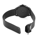 Calvin Klein Minimal Black Dial Black Mesh Bracelet Watch for Women - K3M22421 Authentic Buy Shop Now
