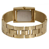 Guess Nouveau Diamonds Gold Dial Gold Mesh Bracelet Watch for Women - W0127L2 Authentic Buy Shop Now