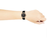 Gucci GG2570 Quartz Black Dial Black Leather Strap Watch For Women - YA142407 Authentic Buy Shop Now