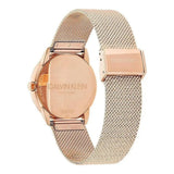 Calvin Klein Minimal White Dial Rose Gold Mesh Bracelet Watch for Women - K3M22626 Authentic Buy Shop Now