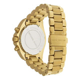 Michael Kors Lexington Quartz Gold Dial Gold Steel Strap Watch For Women - MK6267 Authentic Buy Shop Now