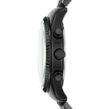 Michael Kors Lexington Chronograph Black Dial Black Steel Strap Watch For Men - MK8591 Authentic Buy Shop Now