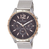 Tommy Hilfiger Gavin Chronograph Quartz Grey Dial Silver Mesh Bracelet Watch for Men - 1791466 Authentic Buy Shop Now