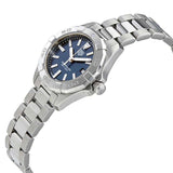 Tag Heuer Aquaracer Blue Dial Silver Steel Strap Watch for Women - WBD1412.BA0741 Authentic Buy Shop Now