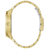 Guess Scope Quartz Black Dial Gold Steel Strap Watch for Men - GW0427G2 Authentic Buy Shop Now
