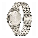 Versace Univers Analog Black Dial Silver Steel Strap Watch for Men - VEBK00418 Authentic Buy Shop Now