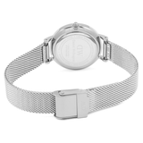 Daniel Wellington Petite Sterling White Dial Silver Mesh Bracelet Watch For Women - DW00100220 Authentic Buy Shop Now