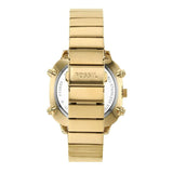 Fossil Retro Analog-Digital Gold Dial Gold Steel Strap Watch for Men - FS5889 Authentic Buy Shop Now