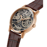 Guess Gadget Brown Dial Brown Leather Strap Watch for Men - GW0570G2 Authentic Buy Shop Now