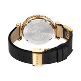 Versace Palazzo Empire Greca Black Dial Black Leather Strap Watch for Women - VEDV00119 Authentic Buy Shop Now