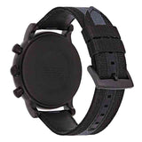 Emporio Armani Luigi Chronograph Quartz Black Dial Two Tone Nylon Strap Watch For Men - AR1948 Authentic Buy Shop Now