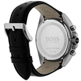 Hugo Boss Contemporary Sport Driver Black Dial Black Leather Strap Watch for Men - 1513085 Authentic Buy Shop Now