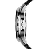 Armani Exchange Hampton Chronograph Black Dial Black Leather Strap Watch For Men - AX2101 Authentic Buy Shop Now
