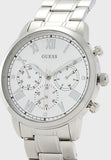 Guess Hendrix Silver Dial Silver Steel Strap Watch for Men - GW0066G1 Authentic Buy Shop Now