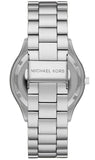 Michael Kors Slim Runway Silver Dial Silver Steel Strap Watch For Women - MK4502 Authentic Buy Shop Now