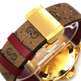 Gucci Dive Doraemon Quartz Brown Dial Brown Leather Strap Watch For Men - YA136335 Authentic Buy Shop Now