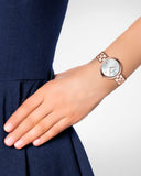 Emporio Armani Arianna Analog Mother of Pearl Dial Rose Gold Steel Strap Watch For Women - AR11196 Authentic Buy Shop Now