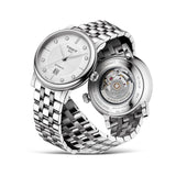 Tissot T Classic Carson Premium White Diamonds Dial Silver Steel Strap Watch for Women - T1222071103600 Authentic Buy Shop Now