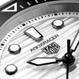 Tag Heuer Aquaracer Professional 300 Automatic White Dial Silver Steel Strap Watch for Men - WBP231C.BA0626 Authentic Buy Shop Now
