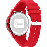 Lacoste 12.12 Red Dial Red Silicon Strap Watch for Men - 2010988 Authentic Buy Shop Now