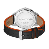 Lacoste Continental Green Dial Black Leather Strap Watch for Men - 2011019 Authentic Buy Shop Now