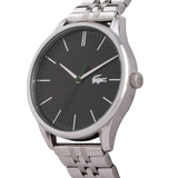 Lacoste Vienna Gray Dial Gray Steel Strap Watch for Men - 2011073T Authentic Buy Shop Now