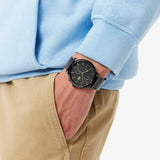 Armani Exchange Cayde Chronograph Black Dial Black Mesh Strap Watch For Men - AX2716 Authentic Buy Shop Now
