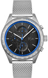 Lacoste Apext Black Dial Silver Steel Strap Watch for Men - 2011298 Authentic Buy Shop Now