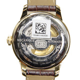 Tissot Le Locle Automatic Gold Dial Brown Leather Strap Watch For Men - T41.5.413.73 Authentic Buy Shop Now