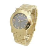 Marc Jacobs Amy Black Dial Gold Steel Strap Watch for Women - MBM3273 Authentic Buy Shop Now