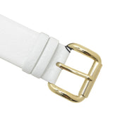 Marc Jacobs Amy White Dial White Leather Strap Watch for Women - MBM1150 Authentic Buy Shop Now