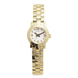 Marc Jacobs Amy Dinky White Dial Gold Steel Strap Watch for Women - MBM3226 Authentic Buy Shop Now