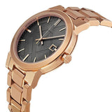 Burberry The City Light Brown Dial Rose Gold Steel Strap Watch for Women - BU9005 Authentic Buy Shop Now