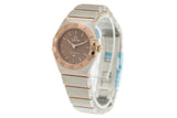 Omega Constellation Quartz Brown Dial Silver Steel Strap Watch for Women - 131.20.25.60.13.001 Authentic Buy Shop Now