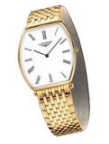 Longines La Grande Classique de Longines Tonneau 22 Yellow Gold Watch for Women - L4.205.2.11.8 Authentic Buy Shop Now