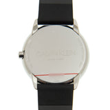 Calvin Klein Minimal Black Dial Black Leather Strap Watch for Men - K3M221CS Authentic Buy Shop Now