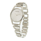 Calvin Klein Dainty Diamonds Silver Dial Sliver Steel Strap Watch for Women - K7L2314T Authentic Buy Shop Now