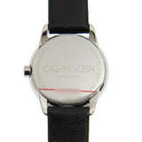 Calvin Klein Minimal Black Dial Black Leather Strap Watch for Women - K3M231CS Authentic Buy Shop Now