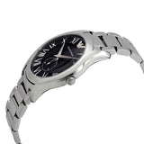 Emporio Armani Valente Quartz Black Dial Silver Steel Strap Watch For Men - AR11086 Authentic Buy Shop Now