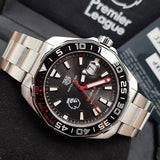 Tag Heuer Aquaracer Calibre 5 Premiere League Edition Black Dial Silver Stainless Steel Watch for Men - WAY201D.BA0927 Authentic Buy Shop Now