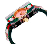 Gucci Vintage Web Pink Mother of Pearl Dial Two Tone Plastic Strap Watch For Women - YA143525 Authentic Buy Shop Now