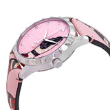 Gucci G Timeless Pink Dial Pink Leather Strap Watch For Women - YA1264083 Authentic Buy Shop Now