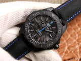 Tag Heuer Aquaracer Calibre 5 Black Nylon Strap Carbon Dial Watch for Men - WBD218C.FC6447 Authentic Buy Shop Now